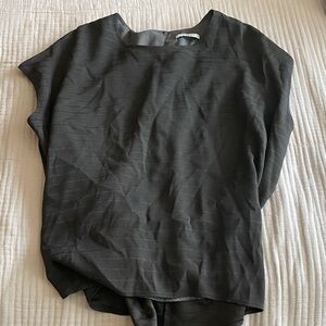 MM Lafleur Elegant Dark Green Women's Top